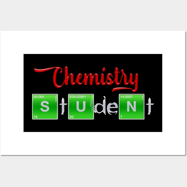 Chemistry Student Wall Art by RabieSpring